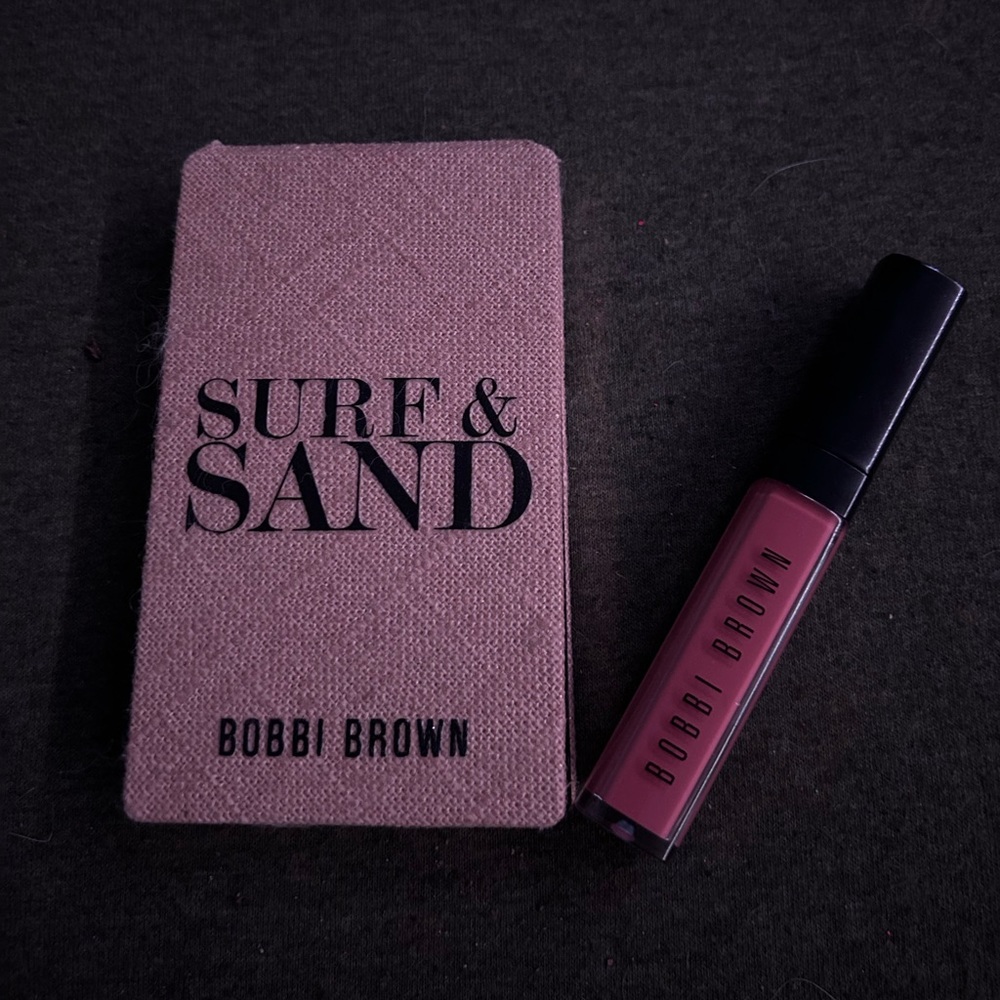 Bobbi Brown Surf & Sand Eye Palette with Bobbi Brown Crushed Oil-infused Gloss